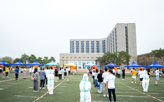 世界杯官网开展本学期第二次全员核酸检测