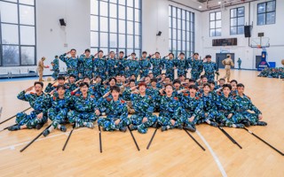 美加墨世界杯官网2023级学生军训总结大会！